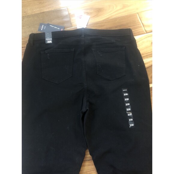 NEW Torrid Women’s SKY HIGH LYCRA SKINNY JEAN PREMIUM STRETCH BLACK sz 20R NWT - Picture 7 of 8